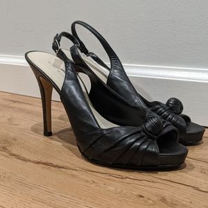 Nine West leather heels